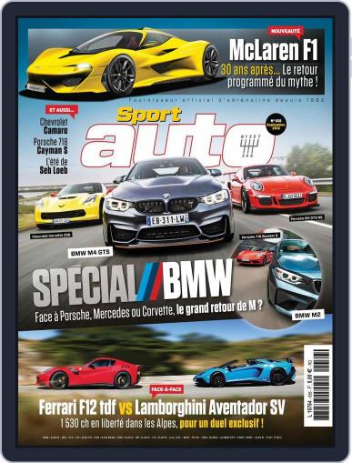Sport Auto France September 1st, 2016 Digital Back Issue Cover