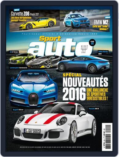 Sport Auto France March 31st, 2016 Digital Back Issue Cover