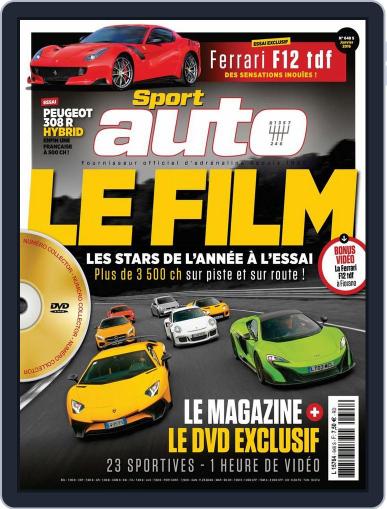 Sport Auto France December 24th, 2015 Digital Back Issue Cover