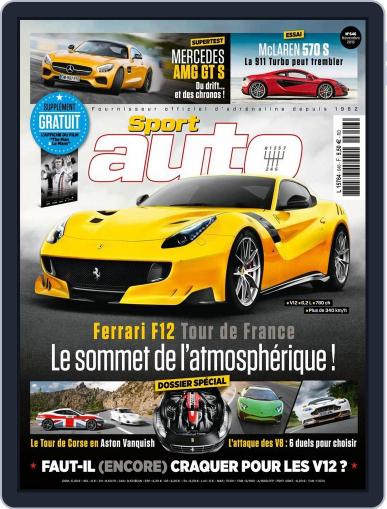 Sport Auto France October 31st, 2015 Digital Back Issue Cover