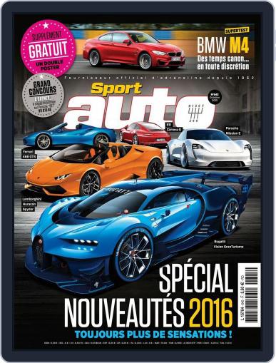 Sport Auto France September 30th, 2015 Digital Back Issue Cover