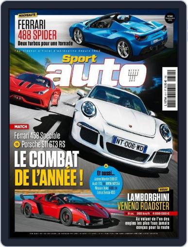 Sport Auto France September 24th, 2015 Digital Back Issue Cover
