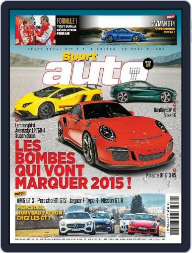 Sport Auto France April 28th, 2015 Digital Back Issue Cover