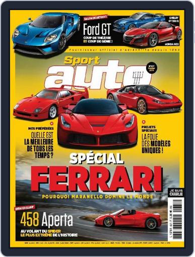 Sport Auto France February 26th, 2015 Digital Back Issue Cover