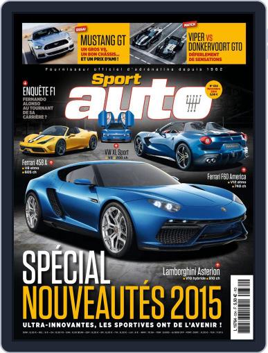 Sport Auto France October 27th, 2014 Digital Back Issue Cover