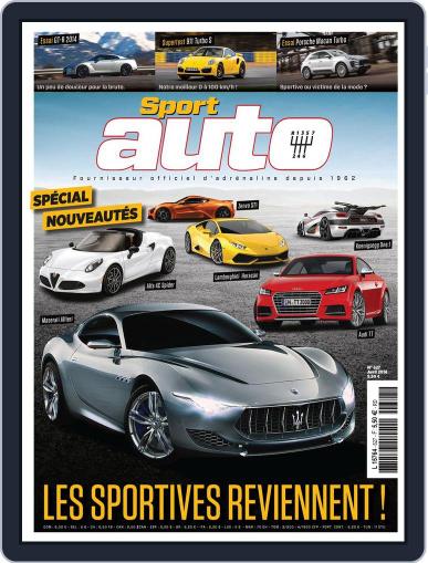 Sport Auto France March 27th, 2014 Digital Back Issue Cover