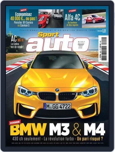 Sport Auto France October 24th, 2013 Digital Back Issue Cover