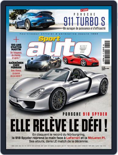 Sport Auto France September 26th, 2013 Digital Back Issue Cover