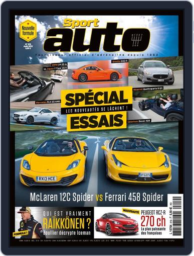 Sport Auto France July 25th, 2013 Digital Back Issue Cover