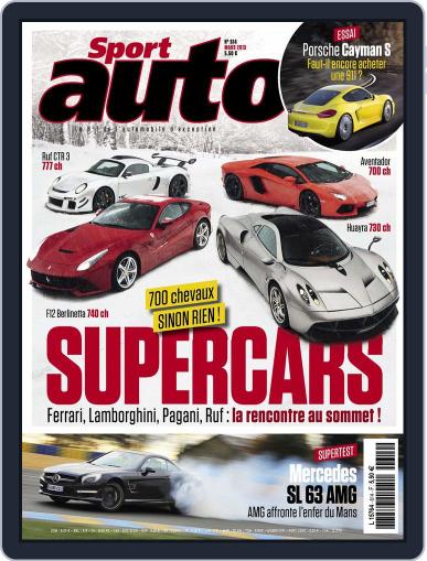 Sport Auto France February 25th, 2013 Digital Back Issue Cover