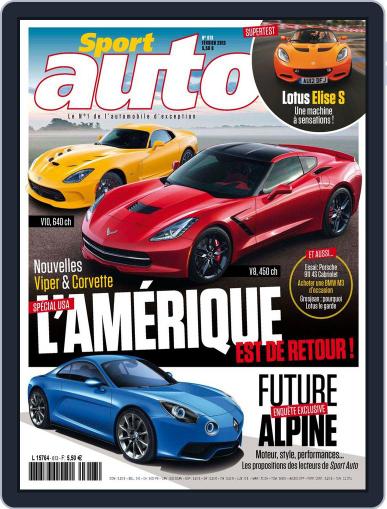 Sport Auto France January 24th, 2013 Digital Back Issue Cover