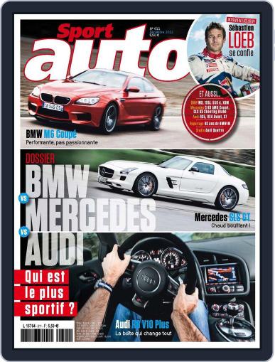 Sport Auto France November 29th, 2012 Digital Back Issue Cover