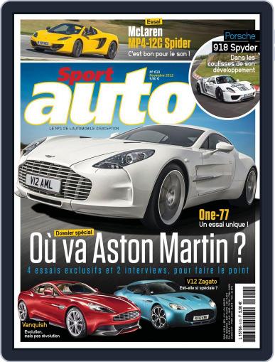 Sport Auto France October 31st, 2012 Digital Back Issue Cover