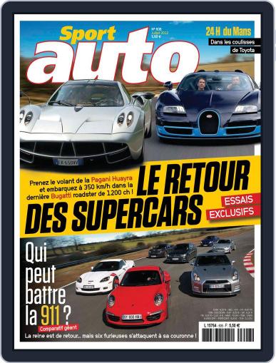 Sport Auto France June 28th, 2012 Digital Back Issue Cover