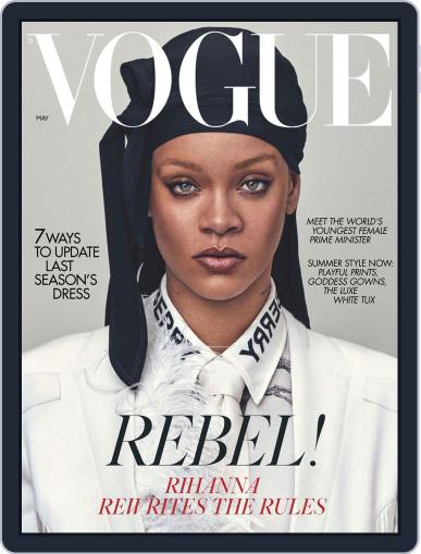 British Vogue May 1st, 2020 Digital Back Issue Cover