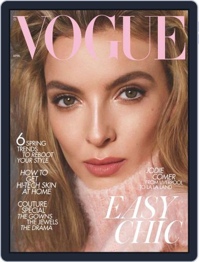 British Vogue April 1st, 2020 Digital Back Issue Cover