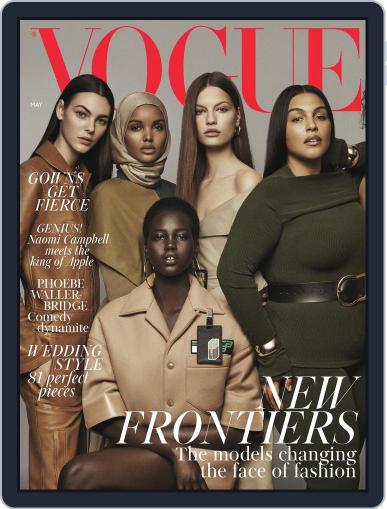 British Vogue May 1st, 2018 Digital Back Issue Cover