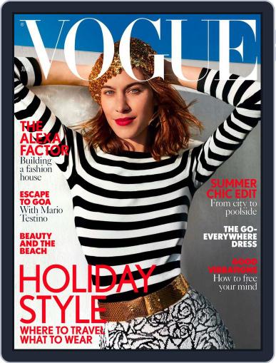 British Vogue June 1st, 2017 Digital Back Issue Cover