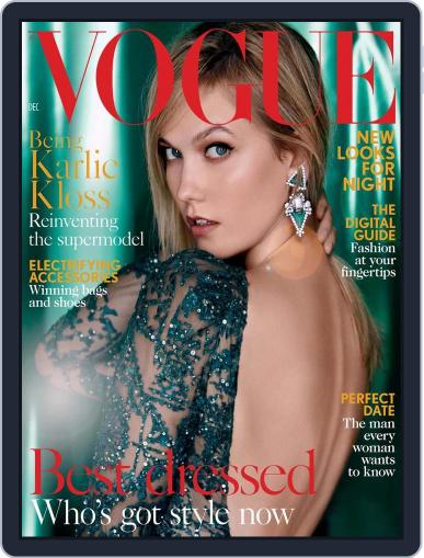 British Vogue November 5th, 2015 Digital Back Issue Cover
