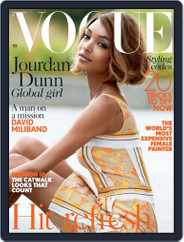 British Vogue (Digital) Subscription                    January 7th, 2015 Issue