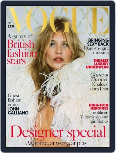 British Vogue November 3rd, 2013 Digital Back Issue Cover