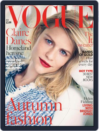 British Vogue October 6th, 2013 Digital Back Issue Cover