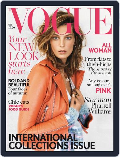 British Vogue August 4th, 2013 Digital Back Issue Cover