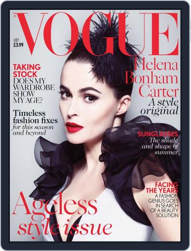 British Vogue June 2nd, 2013 Digital Back Issue Cover