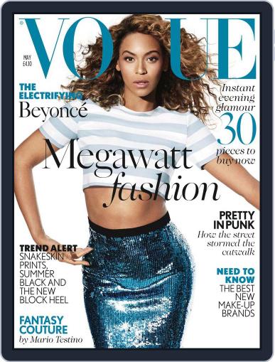 British Vogue April 7th, 2013 Digital Back Issue Cover