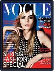 British Vogue (Digital) Subscription                    February 6th, 2013 Issue