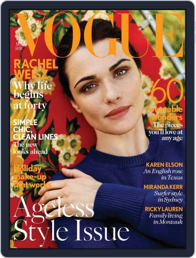 British Vogue June 3rd, 2012 Digital Back Issue Cover