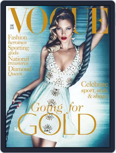 British Vogue May 6th, 2012 Digital Back Issue Cover