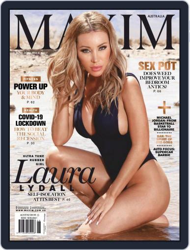 Maxim Australia June 1st, 2020 Digital Back Issue Cover