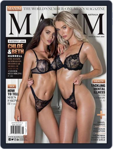 Maxim Australia May 1st, 2018 Digital Back Issue Cover