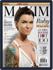 Maxim Australia (Digital) Subscription                    November 1st, 2017 Issue