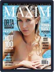 Maxim Australia (Digital) Subscription                    October 31st, 2015 Issue