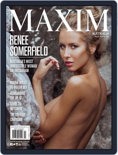 Maxim Australia June 17th, 2015 Digital Back Issue Cover