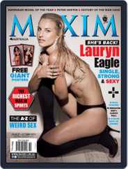 Maxim Australia (Digital) Subscription                    September 17th, 2013 Issue