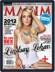 Maxim Australia (Digital) Subscription                    December 26th, 2011 Issue