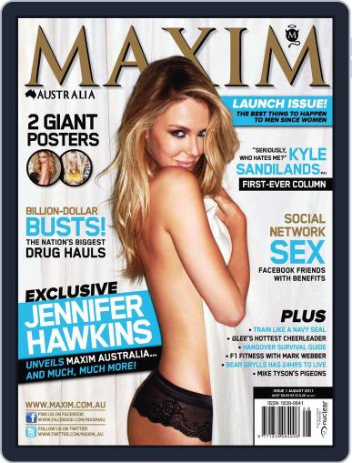 Maxim Australia July 19th, 2011 Digital Back Issue Cover