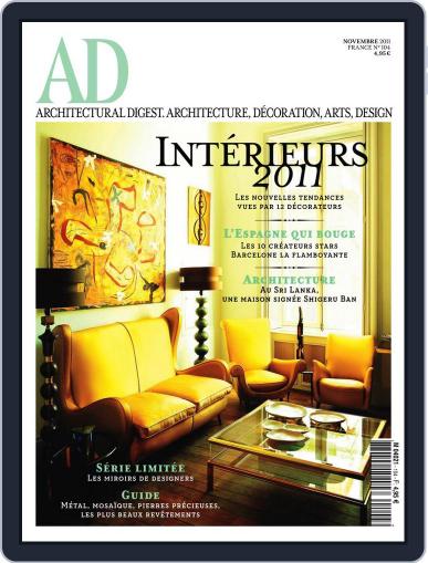 Ad France October 25th, 2011 Digital Back Issue Cover