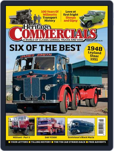Heritage Commercials February 1st, 2020 Digital Back Issue Cover