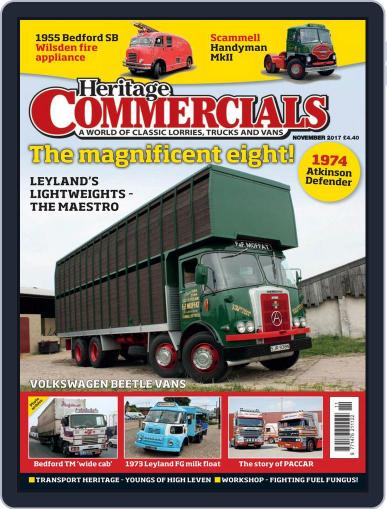 Heritage Commercials November 1st, 2017 Digital Back Issue Cover