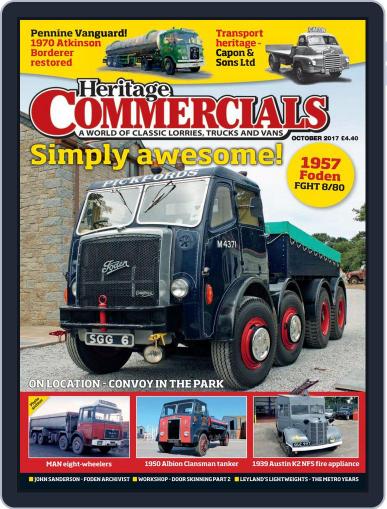 Heritage Commercials October 1st, 2017 Digital Back Issue Cover