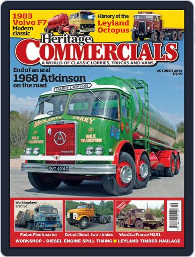 Heritage Commercials October 1st, 2016 Digital Back Issue Cover