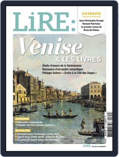 Lire May 1st, 2018 Digital Back Issue Cover