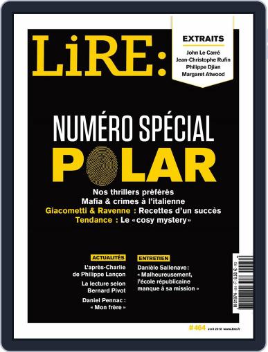 Lire April 1st, 2018 Digital Back Issue Cover