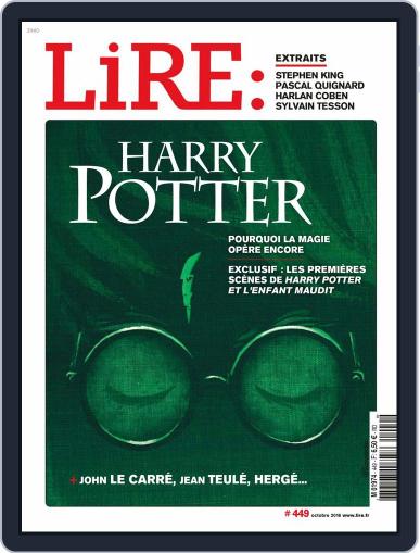 Lire October 1st, 2016 Digital Back Issue Cover