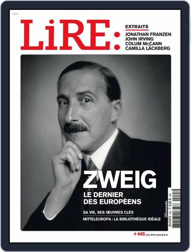 Lire April 28th, 2016 Digital Back Issue Cover