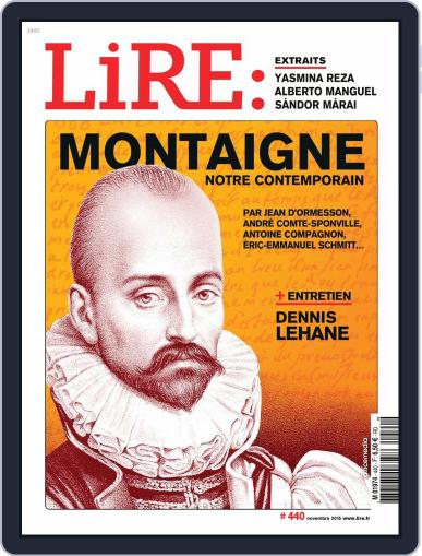 Lire October 31st, 2015 Digital Back Issue Cover